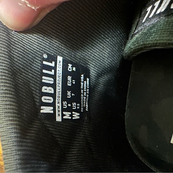 Green Camo NOBULL High Tops - Picture 5 of 5